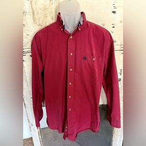Men’s Vintage George Strait By Wrangler Long Sleeve Shirt